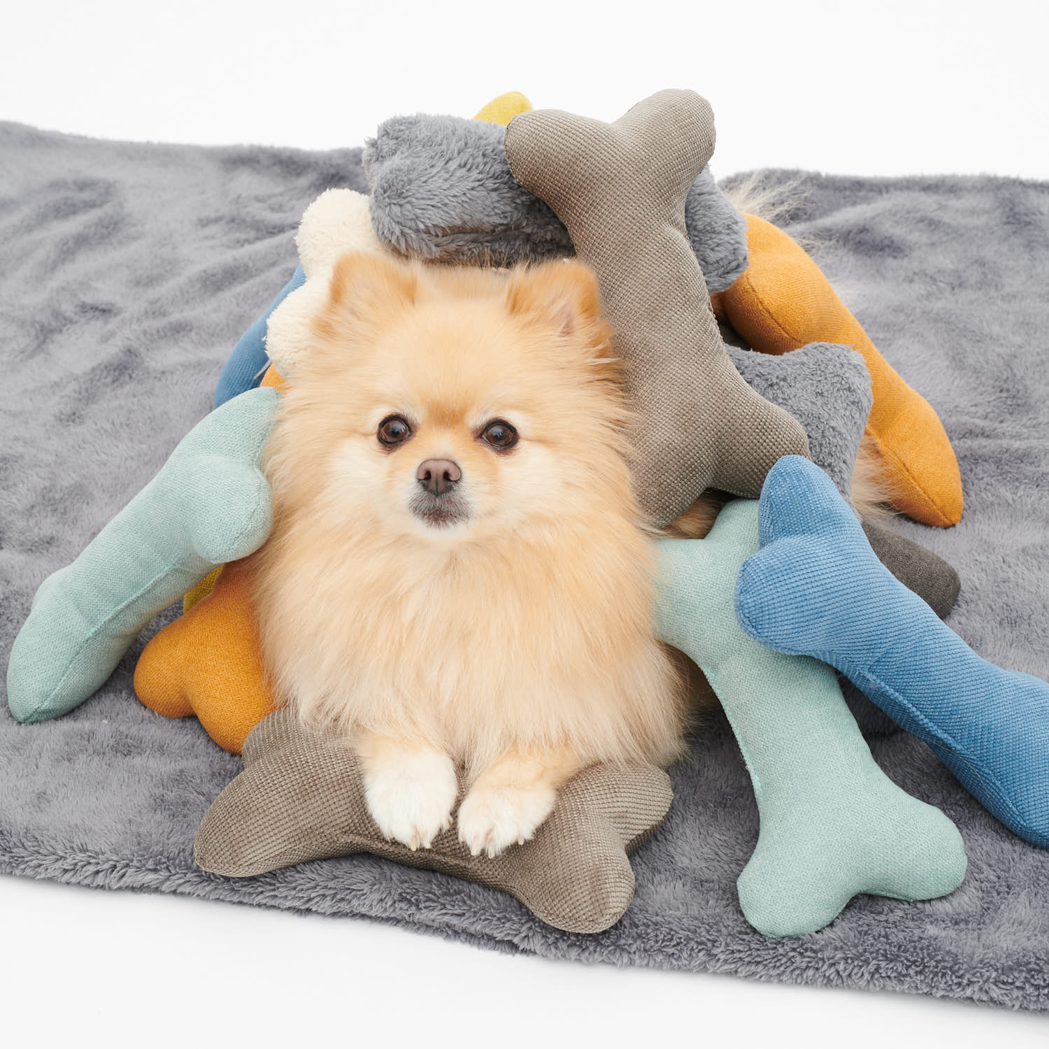 Hondendeken Fluffy Gray (Grijs) - Image 8
