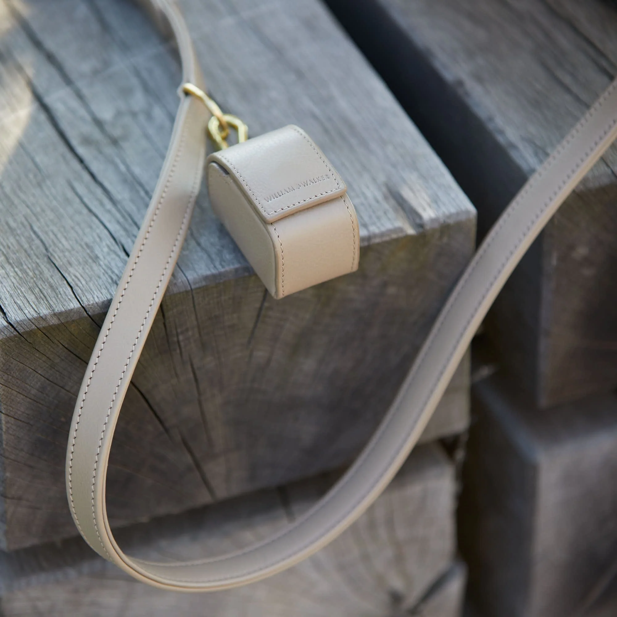 Hoogwaardig Leren Hondenriem Sand (Beige) - Image 11