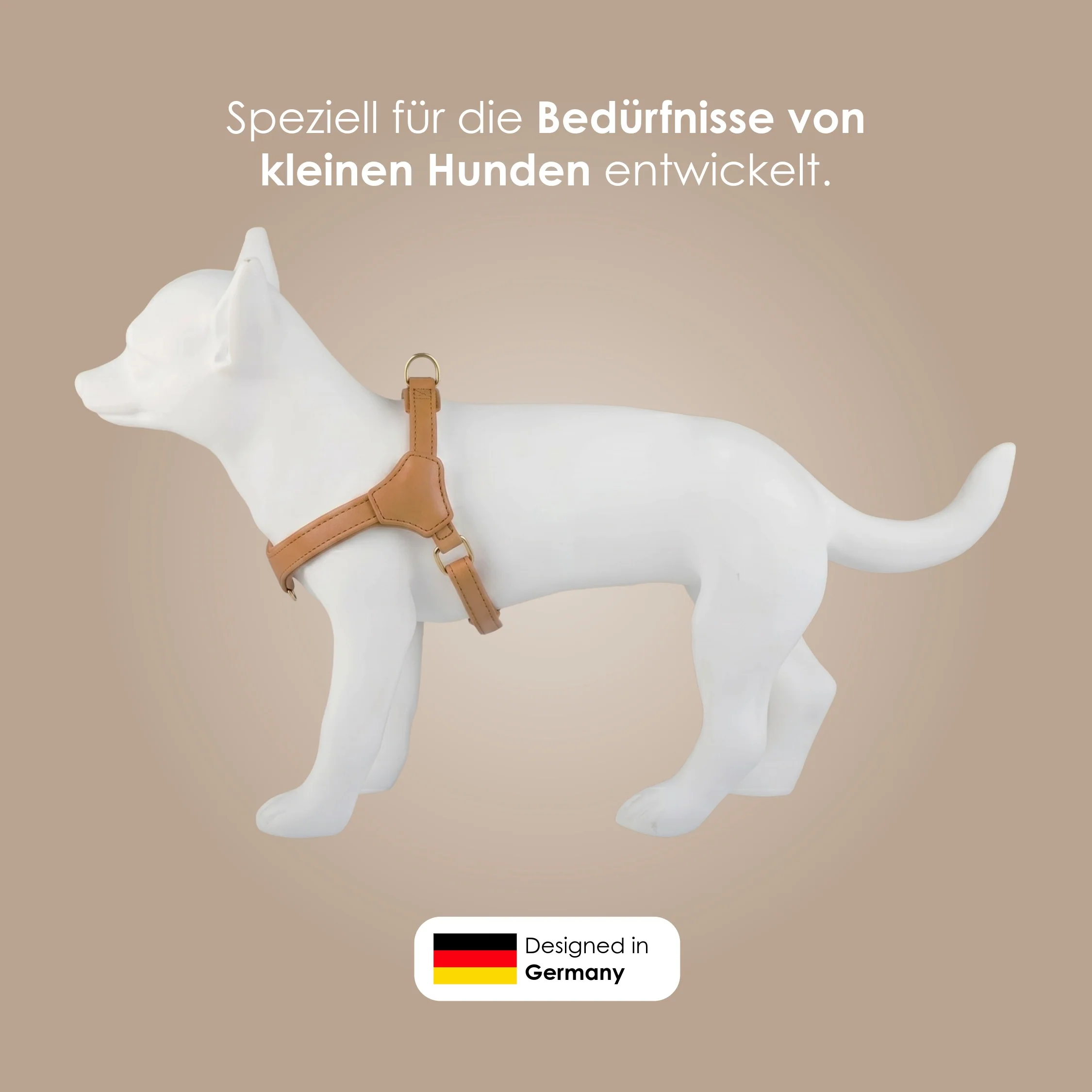 Step-In Leren Hondentuig Pico voor Kleine Honden - Image 82