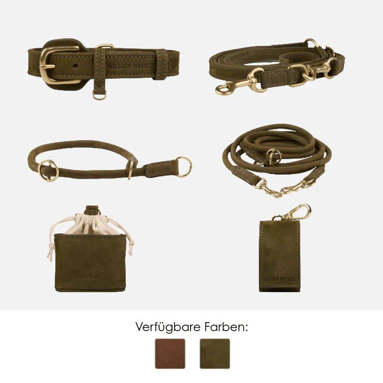 Premium Walking Set uit waterbestendig nubuckleer