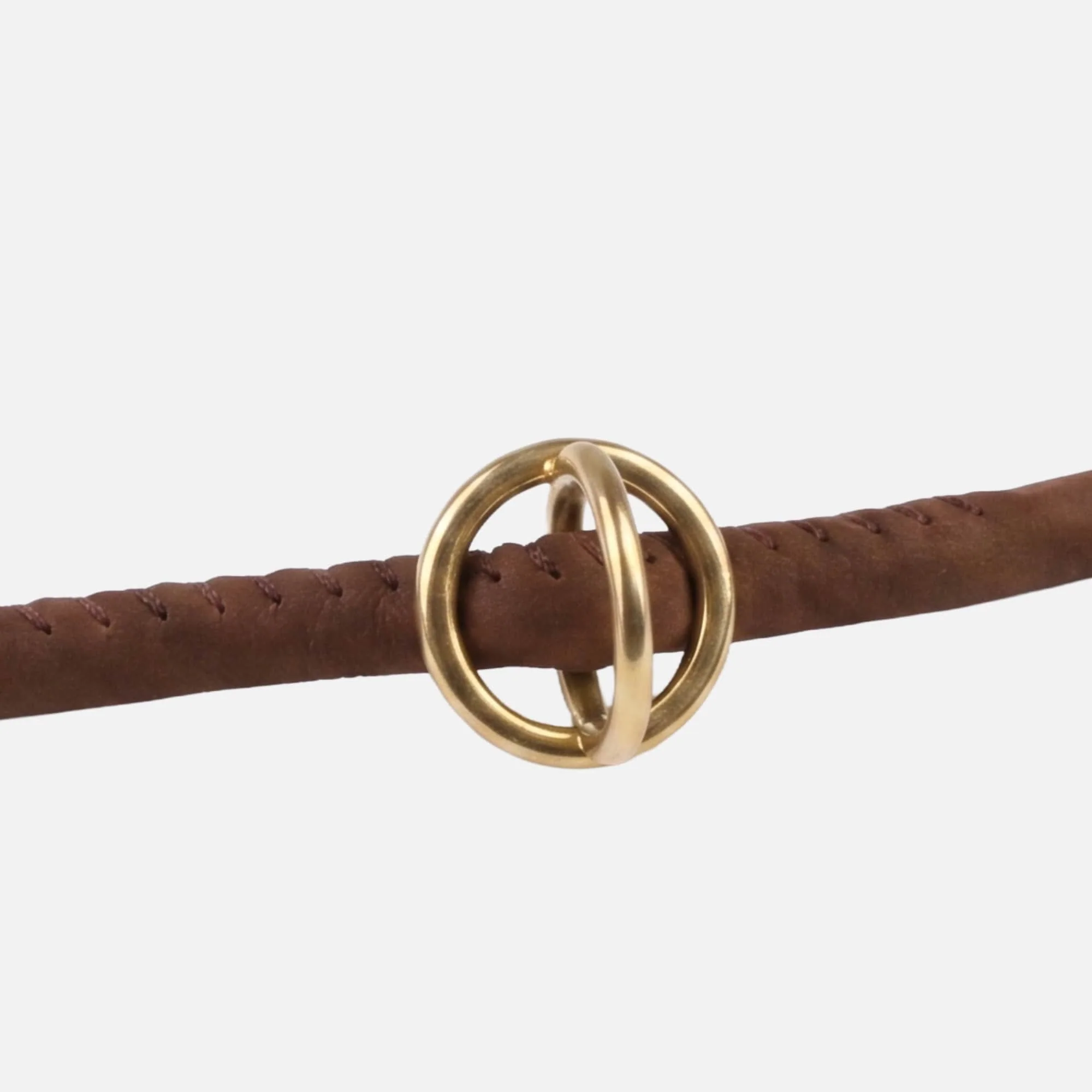 Ronde leren hondenriem (2,5 m) - Image 10