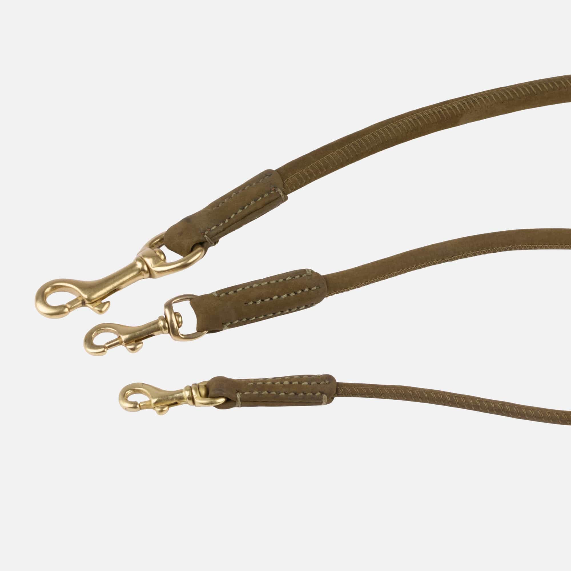 Ronde leren hondenriem (2,5 m) - Image 14