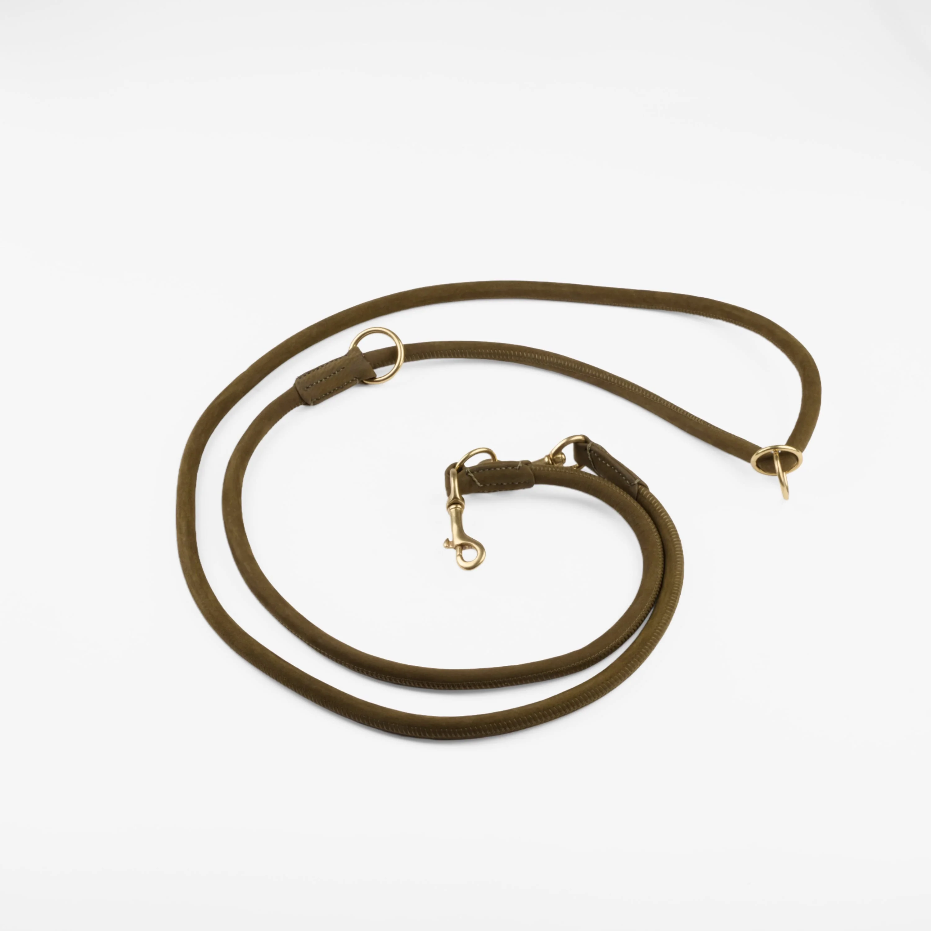 Ronde leren hondenriem (2,5 m) - Image 17